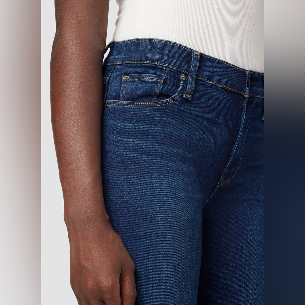 Hudson Jeans Nico Mid-Rise Super Skinny – Dark Denim – Size 25 - Picture 7 of 15